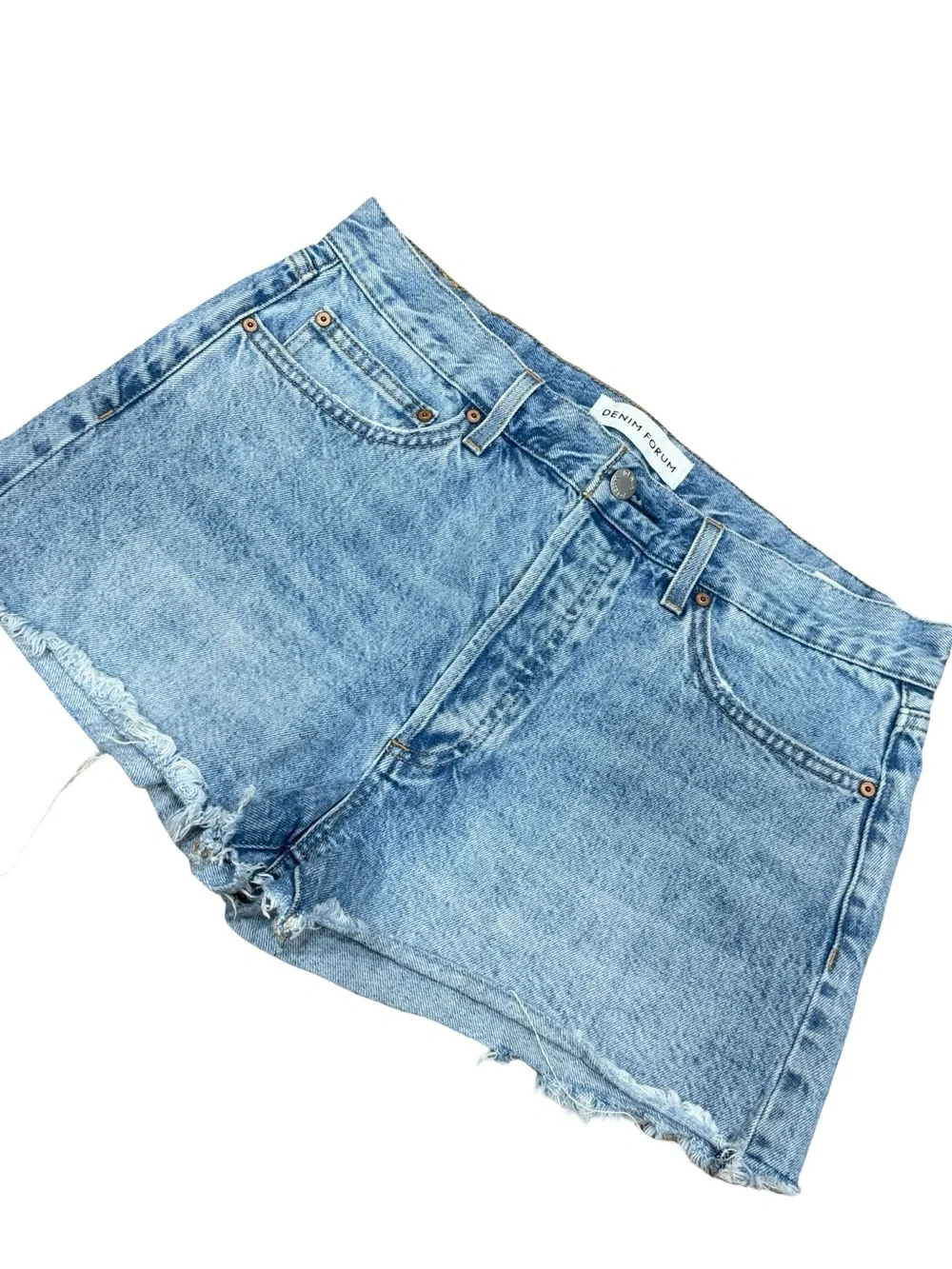✨ Aritzia Denim Forum Women's The Ex BF Hi-Rise Denim Shorts Size 29